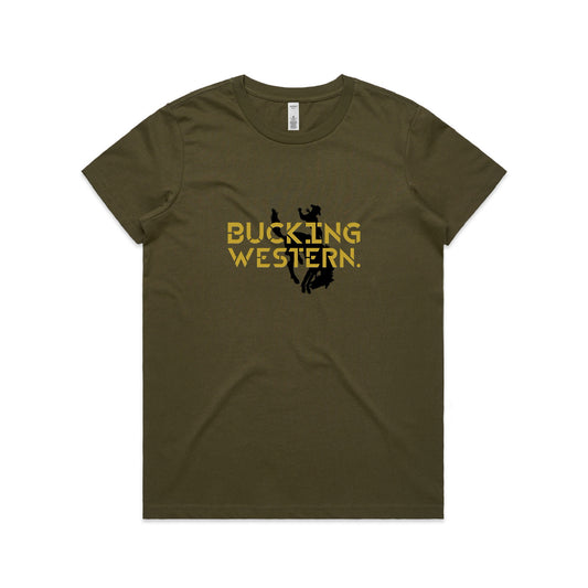 Basic Tee with Logo - Army