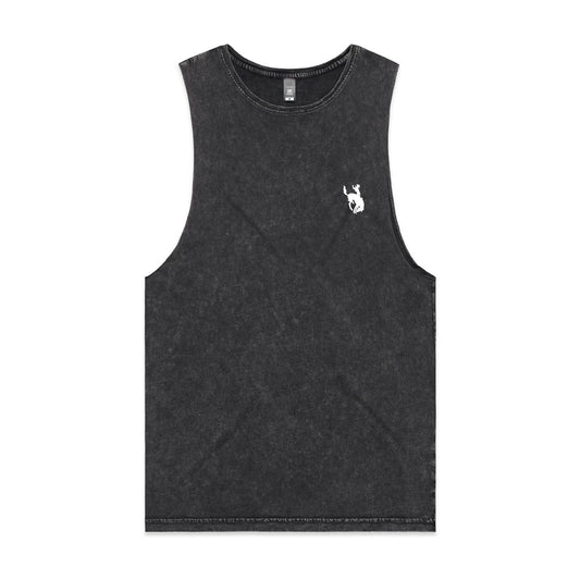 Chaps Singlet - Black Stone